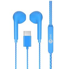 Lenovo LECOO EH104C-BL MAVİ TYPE-C KULAK İÇİ KABLOLU KULAK İÇİ MİKFORONLU KULAKLIK - 1